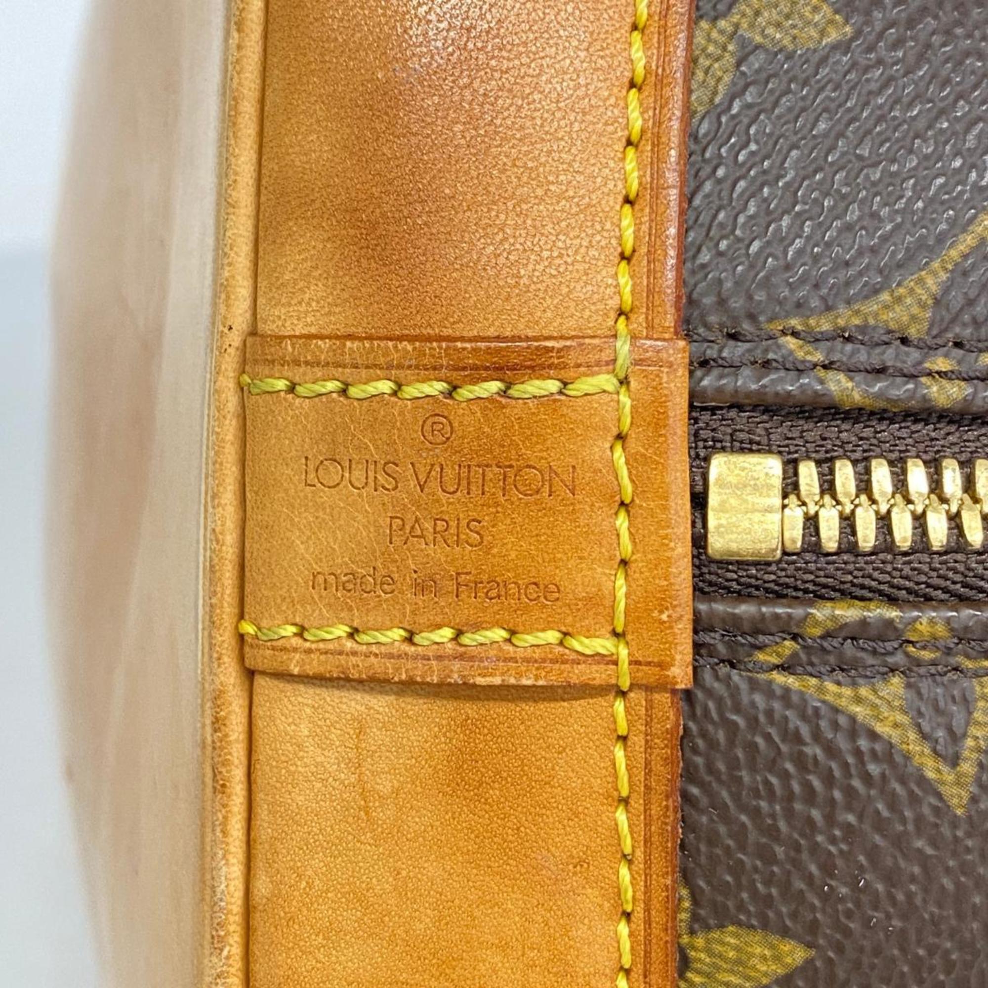 Louis Vuitton handbag Monogram Alma M51130 Brown ladies