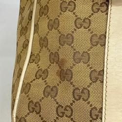 Gucci Tote Bag GG Canvas 232957 Brown Women's