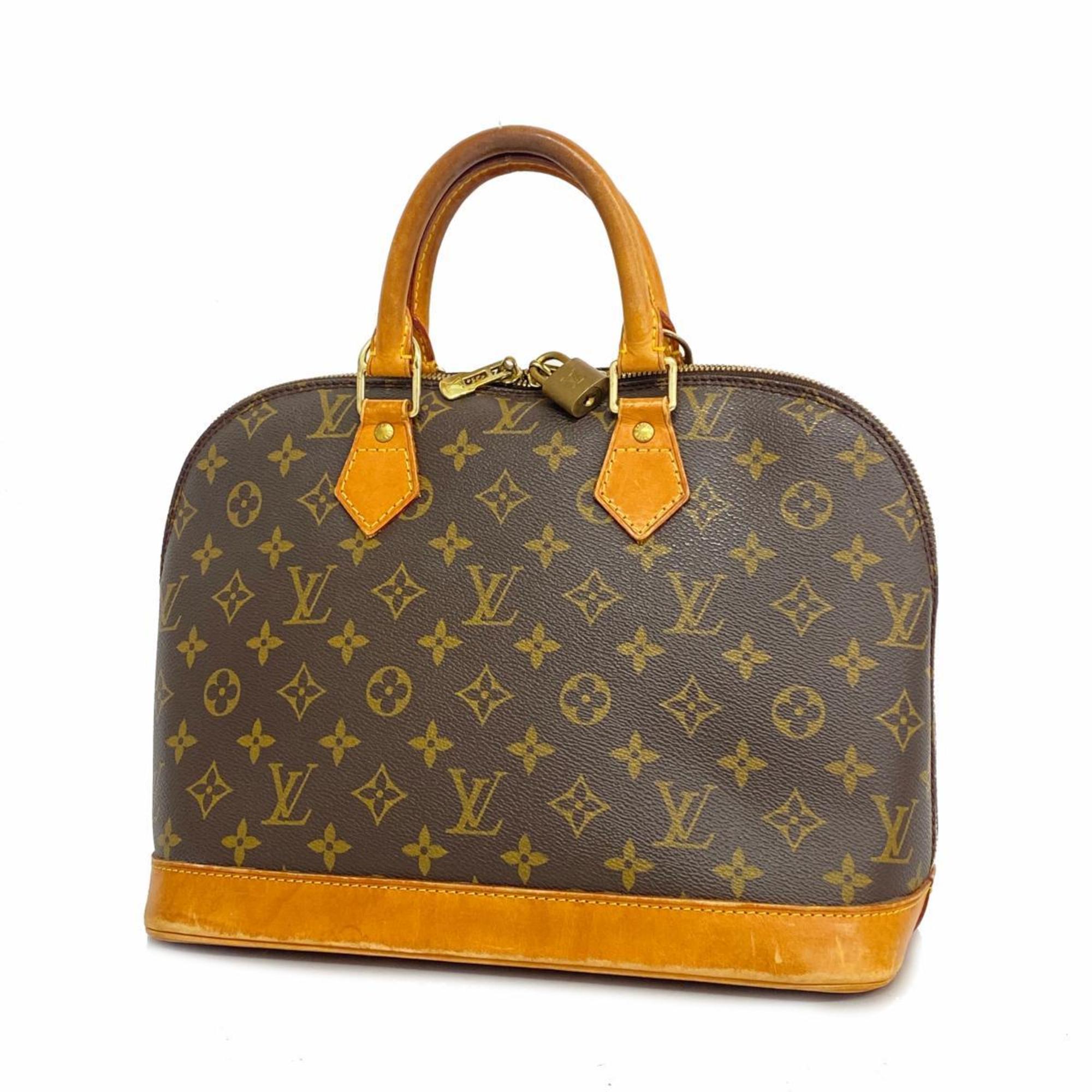 Louis Vuitton handbag Monogram Alma M51130 Brown ladies