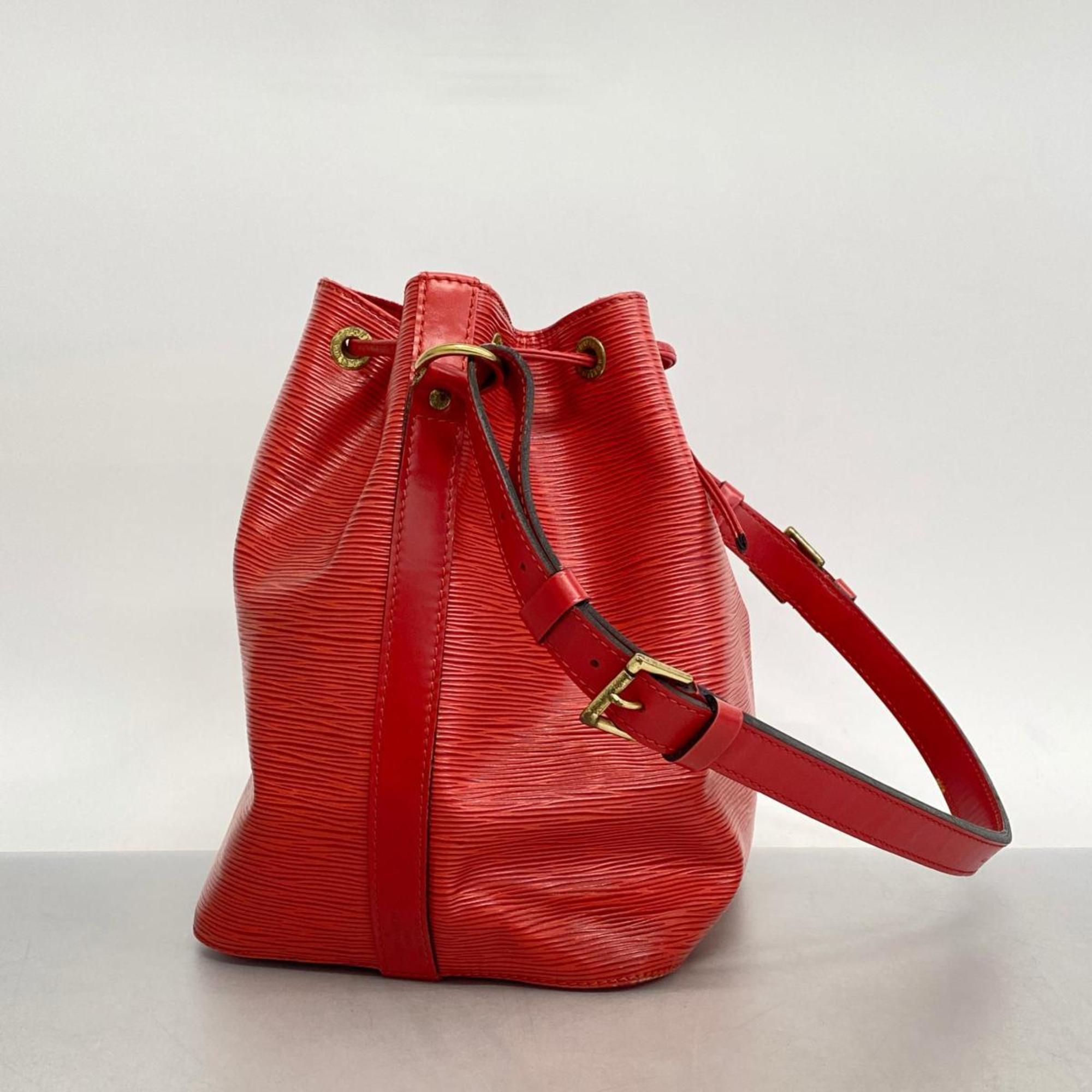 Louis Vuitton Shoulder Bag Epi Petit Noe M44107 Castilian Red Ladies