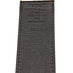 LOUIS VUITTON Damier Infini Santur Boston 35MM Reversible Belt Mocha Dark Brown #85 M9675V