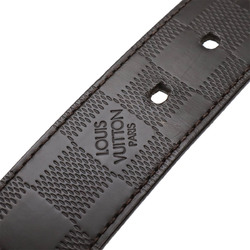 LOUIS VUITTON Damier Infini Santur Boston 35MM Reversible Belt Mocha Dark Brown #85 M9675V