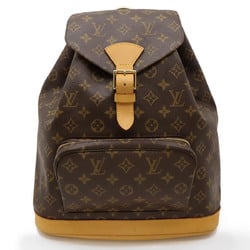 LOUIS VUITTON Louis Vuitton Monogram Montsouris GM Rucksack Backpack Shoulder Bag M51135