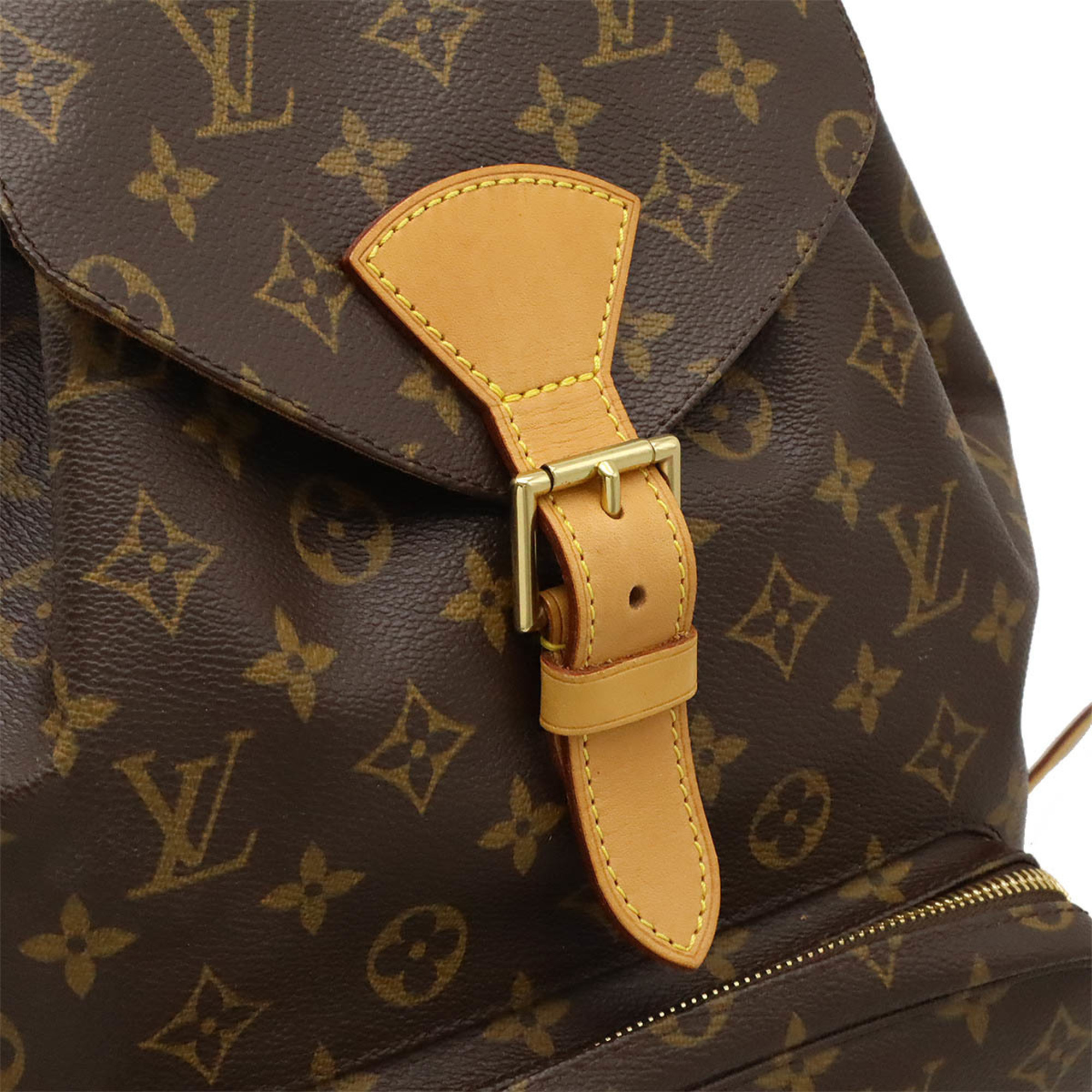 LOUIS VUITTON Louis Vuitton Monogram Montsouris GM Rucksack Backpack Shoulder Bag M51135