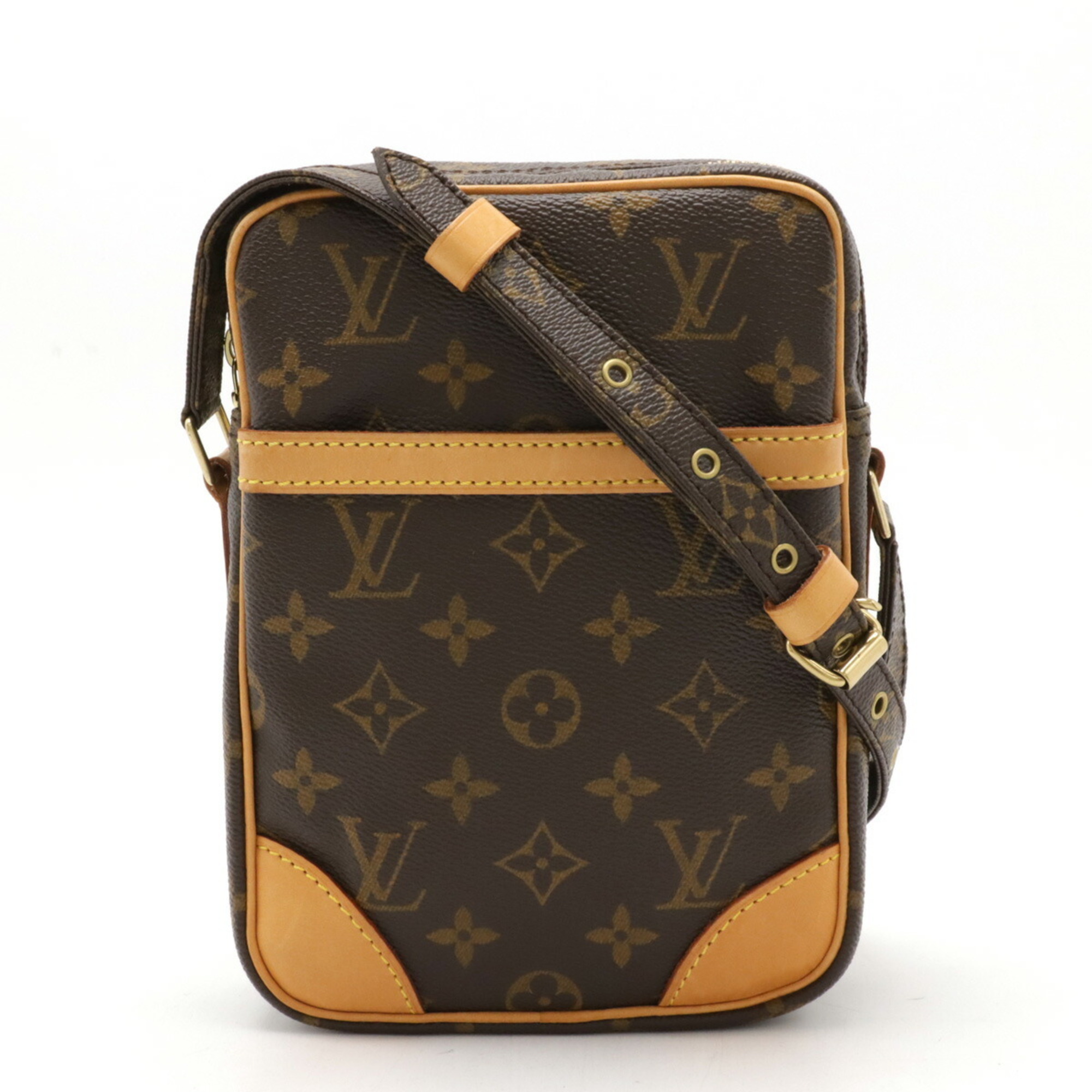 LOUIS VUITTON Louis Vuitton Monogram Danube Shoulder Bag Pochette Non-sticky M45266