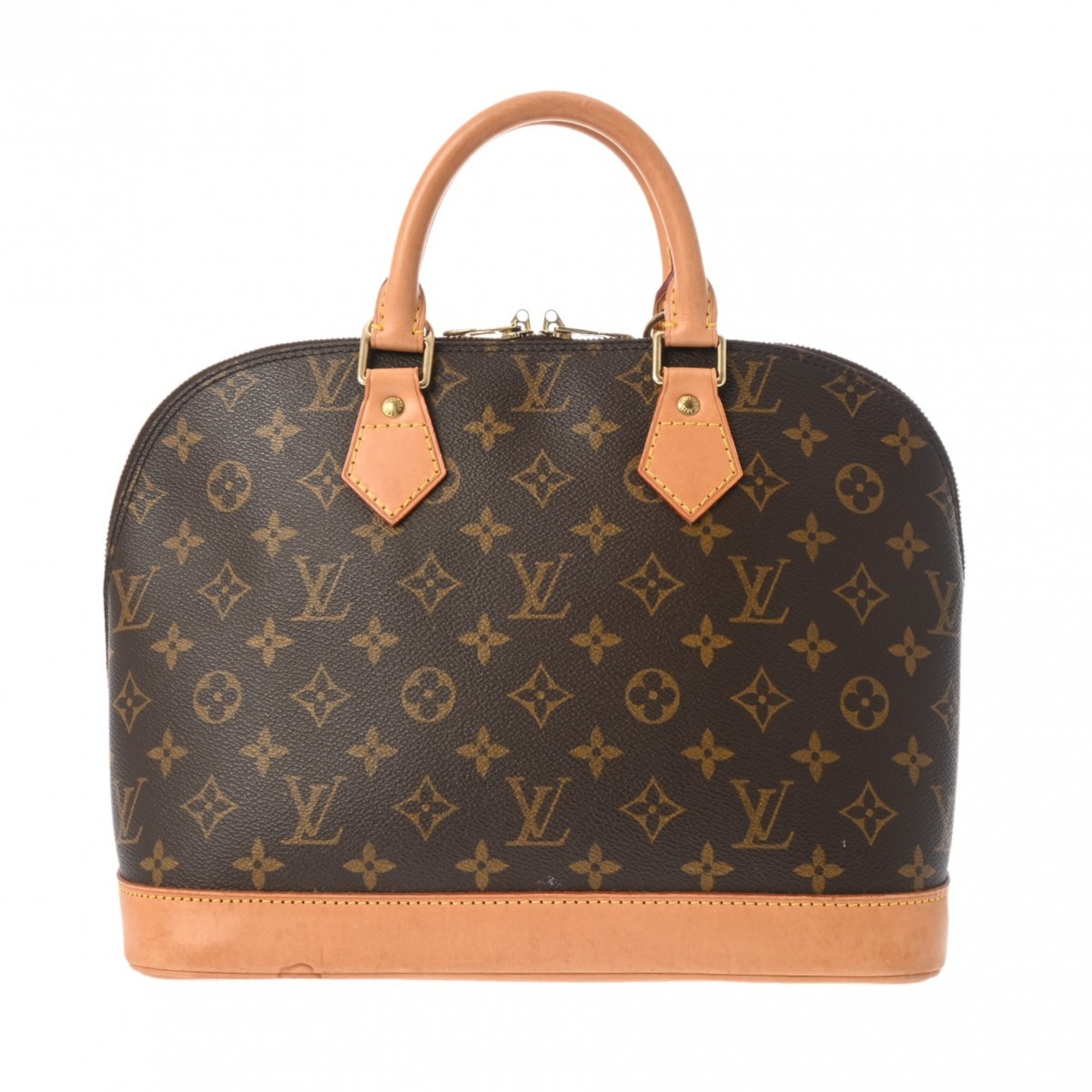 LOUIS VUITTON Louis Vuitton Monogram Alma Brown M51130 Women's Canvas Handbag