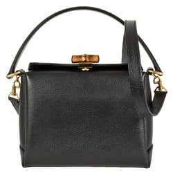 GUCCI Handbag Leather 000・926・0175 Black Shoulder Bag for Women