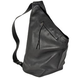 LOEWE Anton Backpack Shoulder Bag Calf B511A92X01 Black