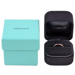 Tiffany & Co. Harmony Half Circle Ring, Diamond, Size 7.5, K18, RG, Women's