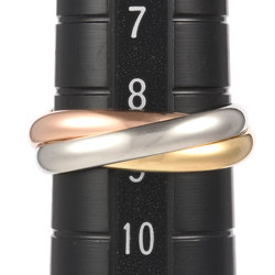 Cartier Trinity SM Ring #49 K18YG K18PG K18WG Ladies