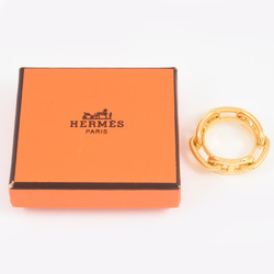 Hermes HERMES Chaine d'Ancre scarf ring GP gold