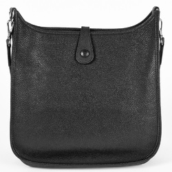 Hermes Evelyn 1 Anne PM Shoulder Bag Togo G Stamp Noir Black