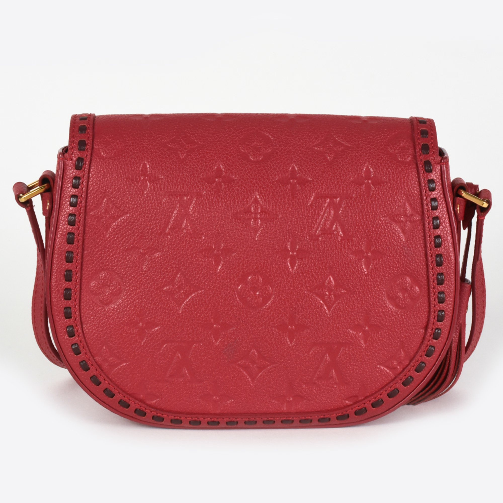 Louis Vuitton Juno Shoulder Bag Monogram Empreinte M43144 Cerise DU4106