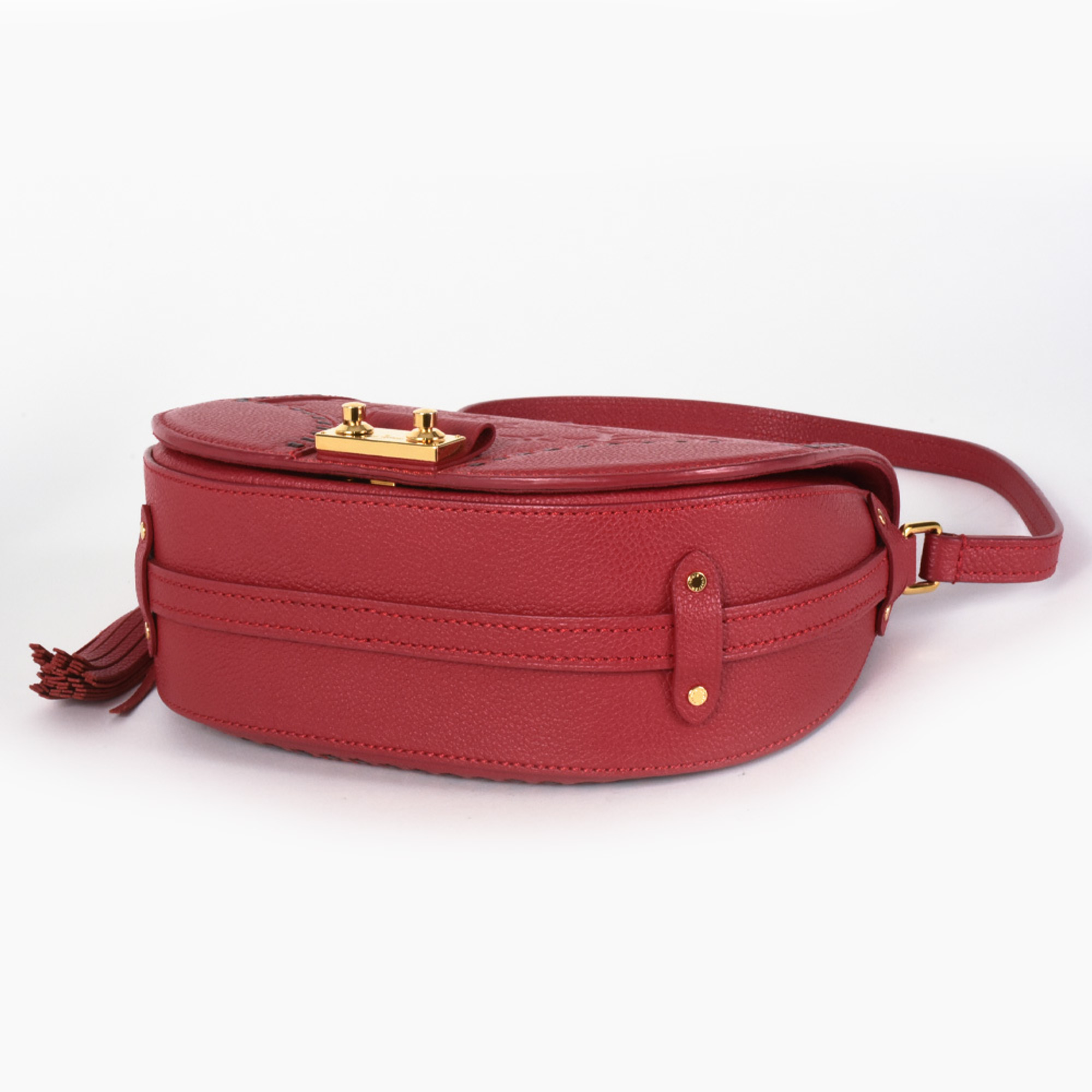 Louis Vuitton Juno Shoulder Bag Monogram Empreinte M43144 Cerise DU4106