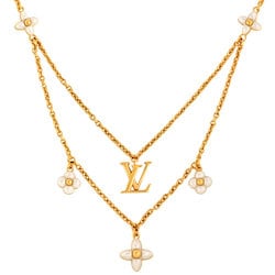 LOUIS VUITTON LV Floragram Necklace Metal M00981 GK0233