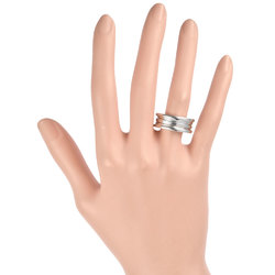 BVLGARI B-zero1 3-band ring #58 K18WG