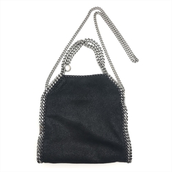 Stella McCartney Falabella shoulder bag in faux leather, black