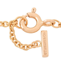 Tiffany & Co. T Smile Bracelet Diamond K18PG Ladies