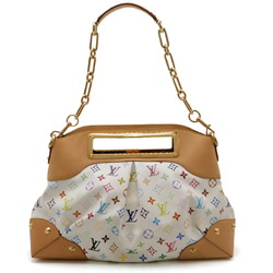 LOUIS VUITTON Louis Vuitton Monogram Multicolor Judy GM Handbag Shoulder Bag Blanc White M40253