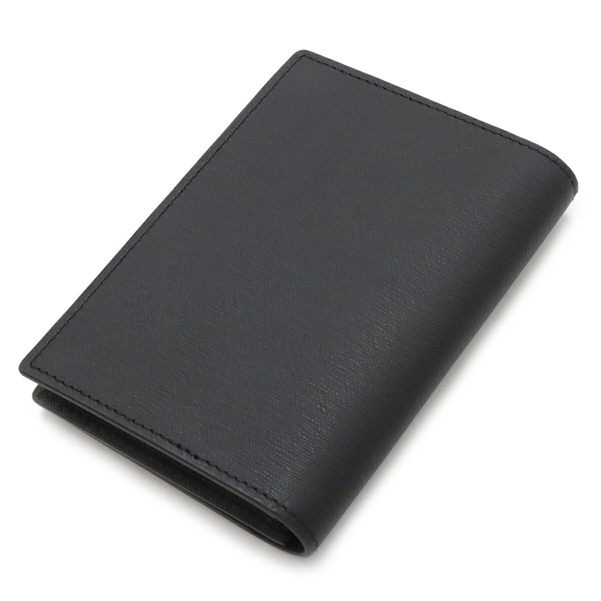 dunhill SIDECAR card case, business holder, pass leather, black