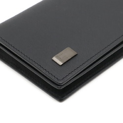 dunhill SIDECAR card case, business holder, pass leather, black