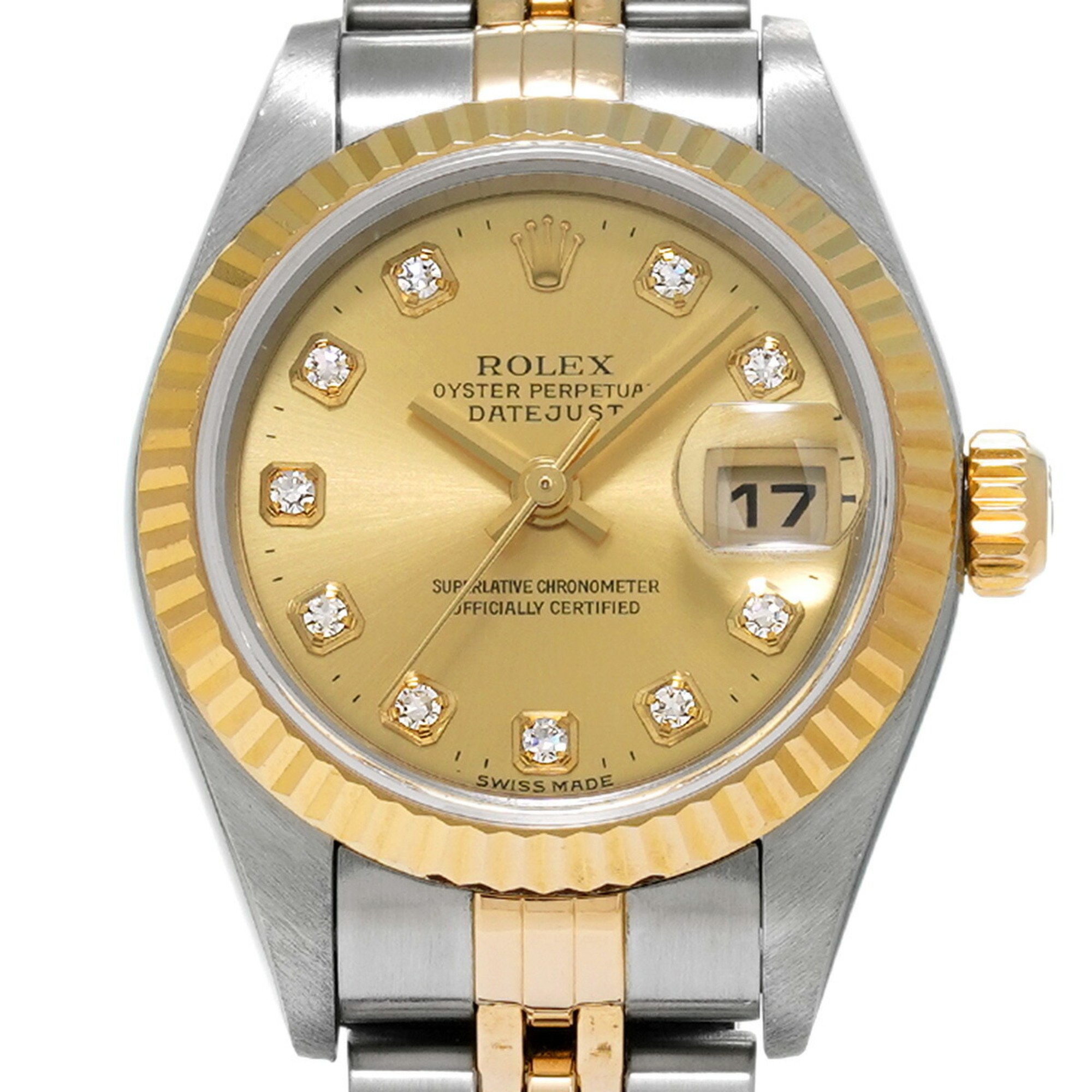 ROLEX Rolex Datejust 10P Diamond 79173G Ladies Watch Automatic