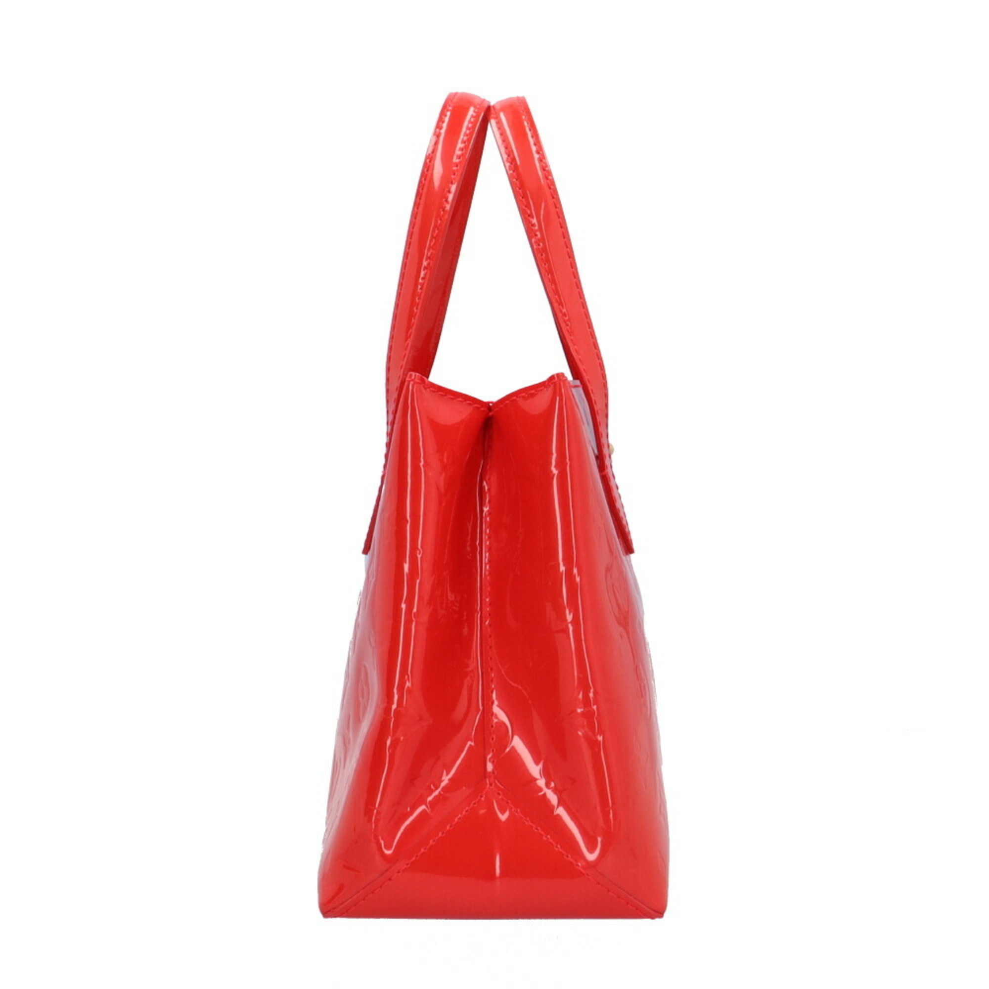 Louis Vuitton Wilshire PM Monogram Vernis Shoulder Bag M91723 Red Women's LOUIS VUITTON