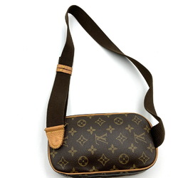 LOUIS VUITTON M51870 Pochette Ganjou Monogram Waist Bag, Pouch, Shoulder Brown, Women's