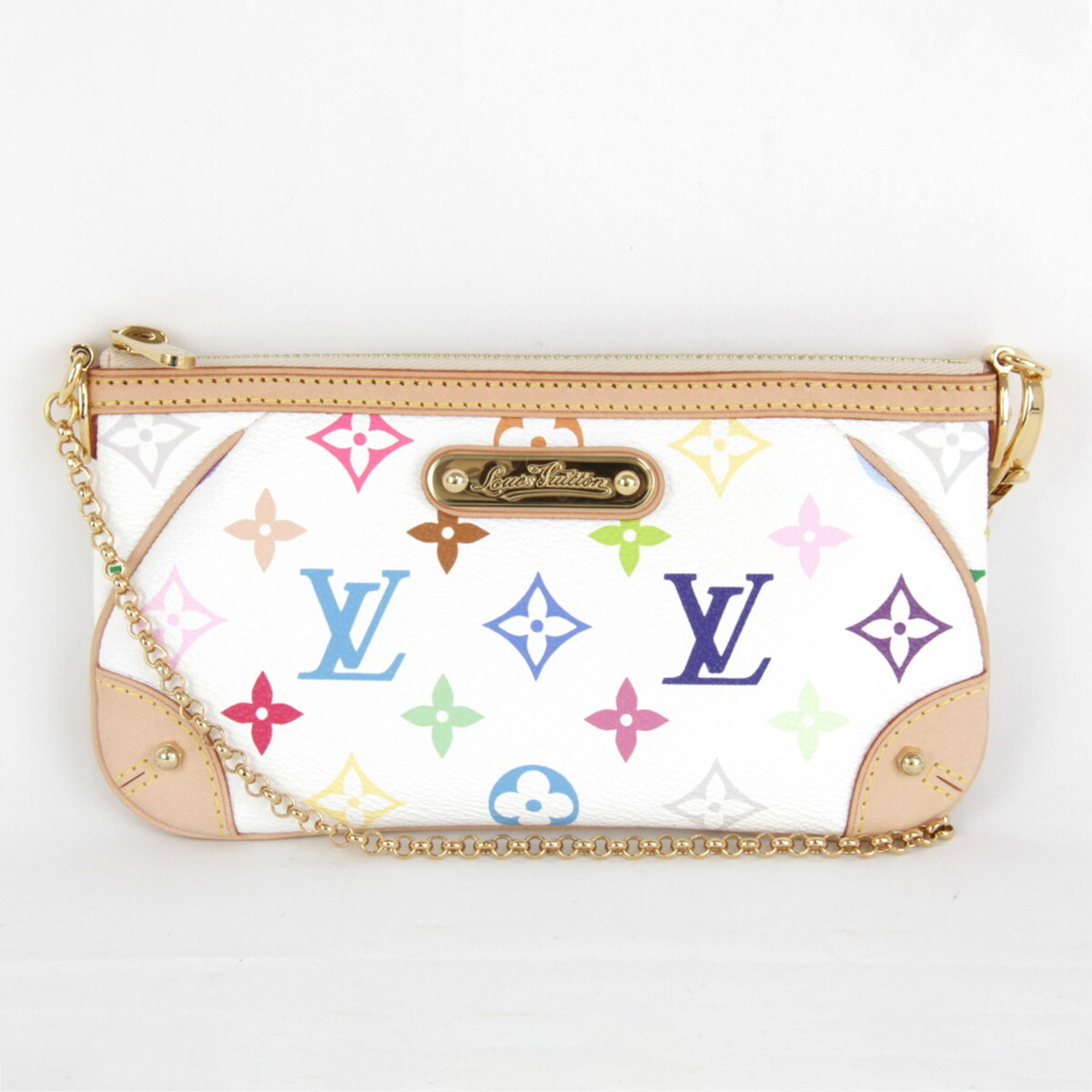 LOUIS VUITTON Louis Vuitton Pochette Mira MM M60096 Pouch Monogram Multicolor Women's