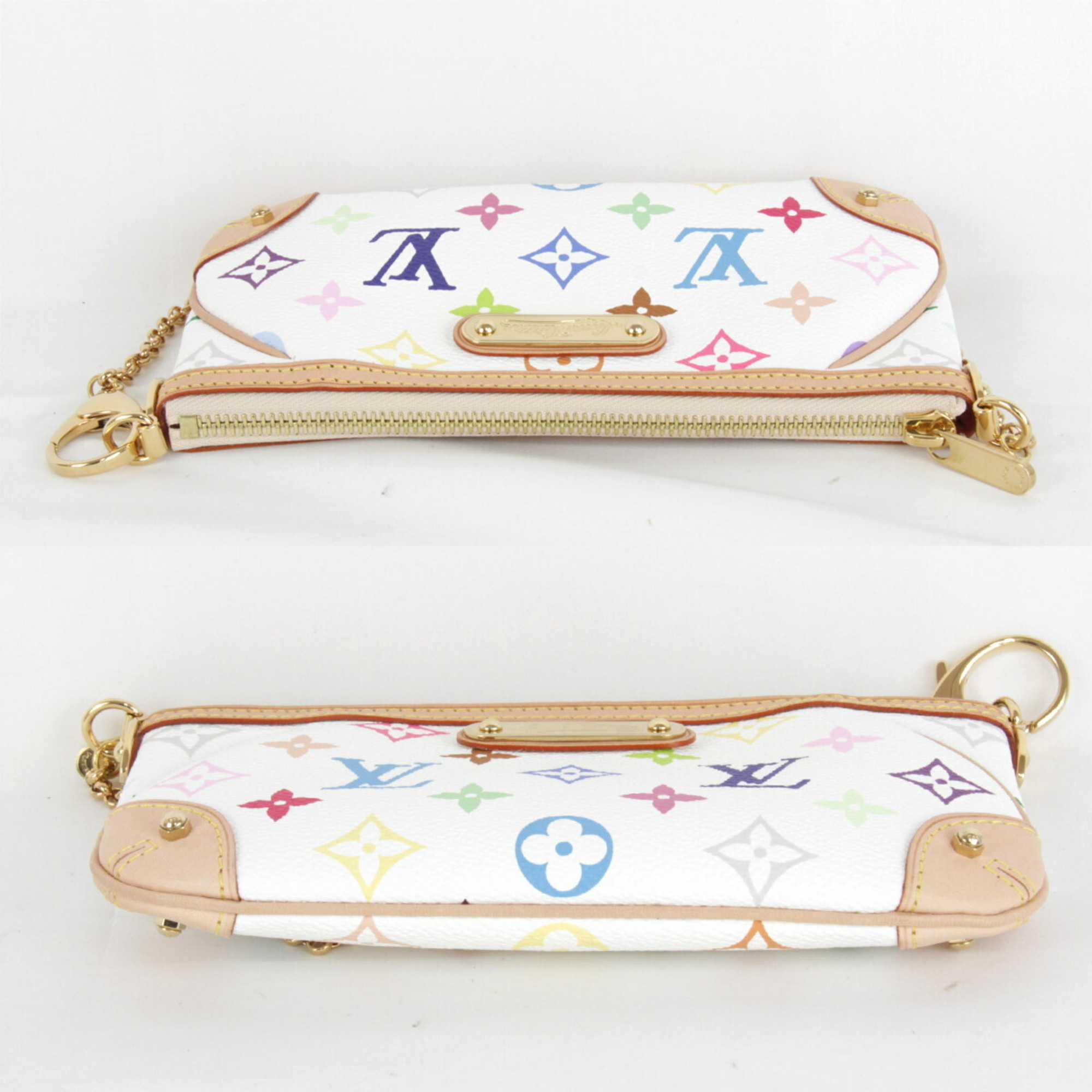 LOUIS VUITTON Louis Vuitton Pochette Mira MM M60096 Pouch Monogram Multicolor Women's