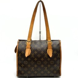 LOUIS VUITTON M40007 Popincourt Au Tote Bag Shoulder Monogram Canvas/Leather Brown Women's