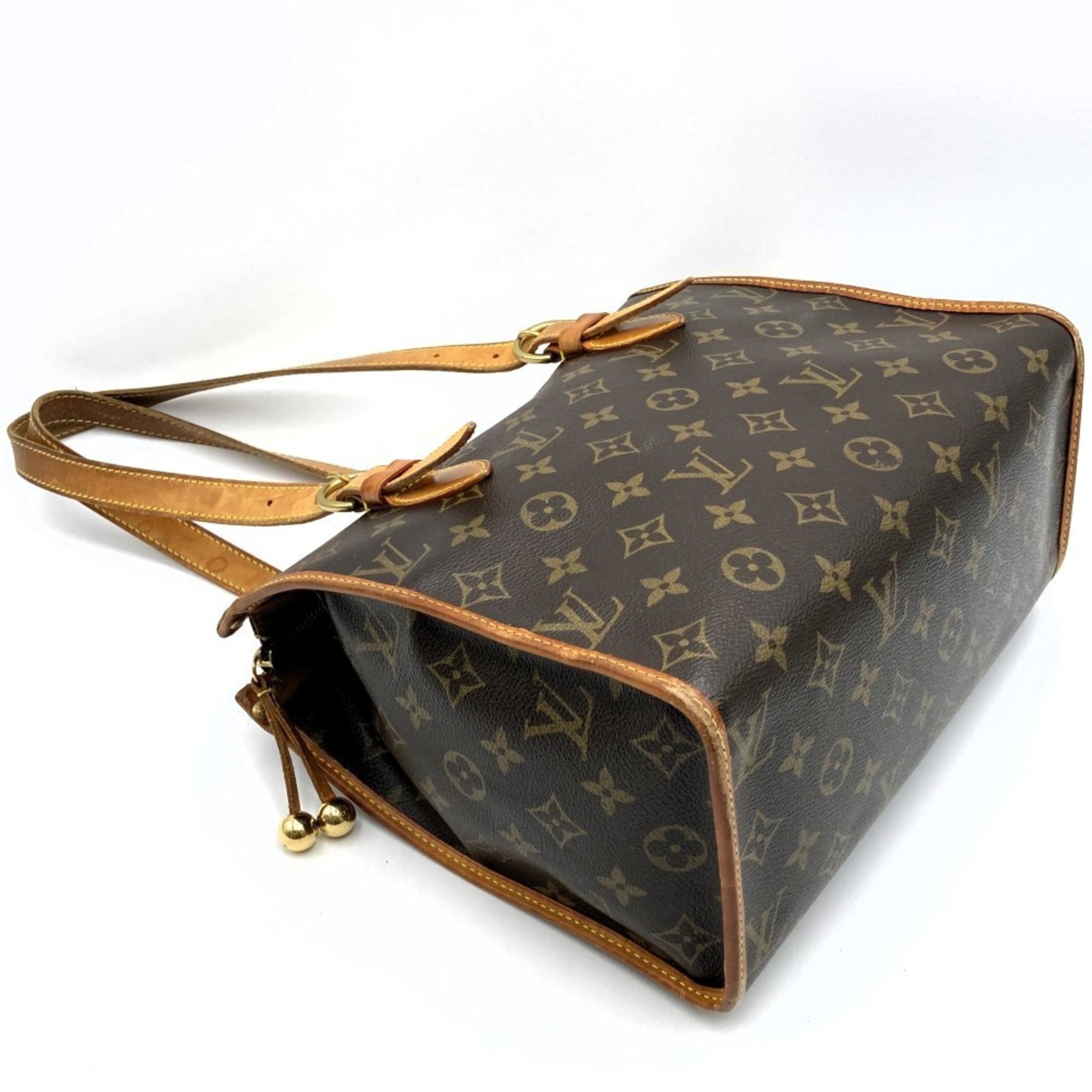 LOUIS VUITTON M40007 Popincourt Au Tote Bag Shoulder Monogram Canvas/Leather Brown Women's