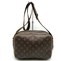 LOUIS VUITTON M45254 Reporter PM Monogram Shoulder Bag Brown Women's