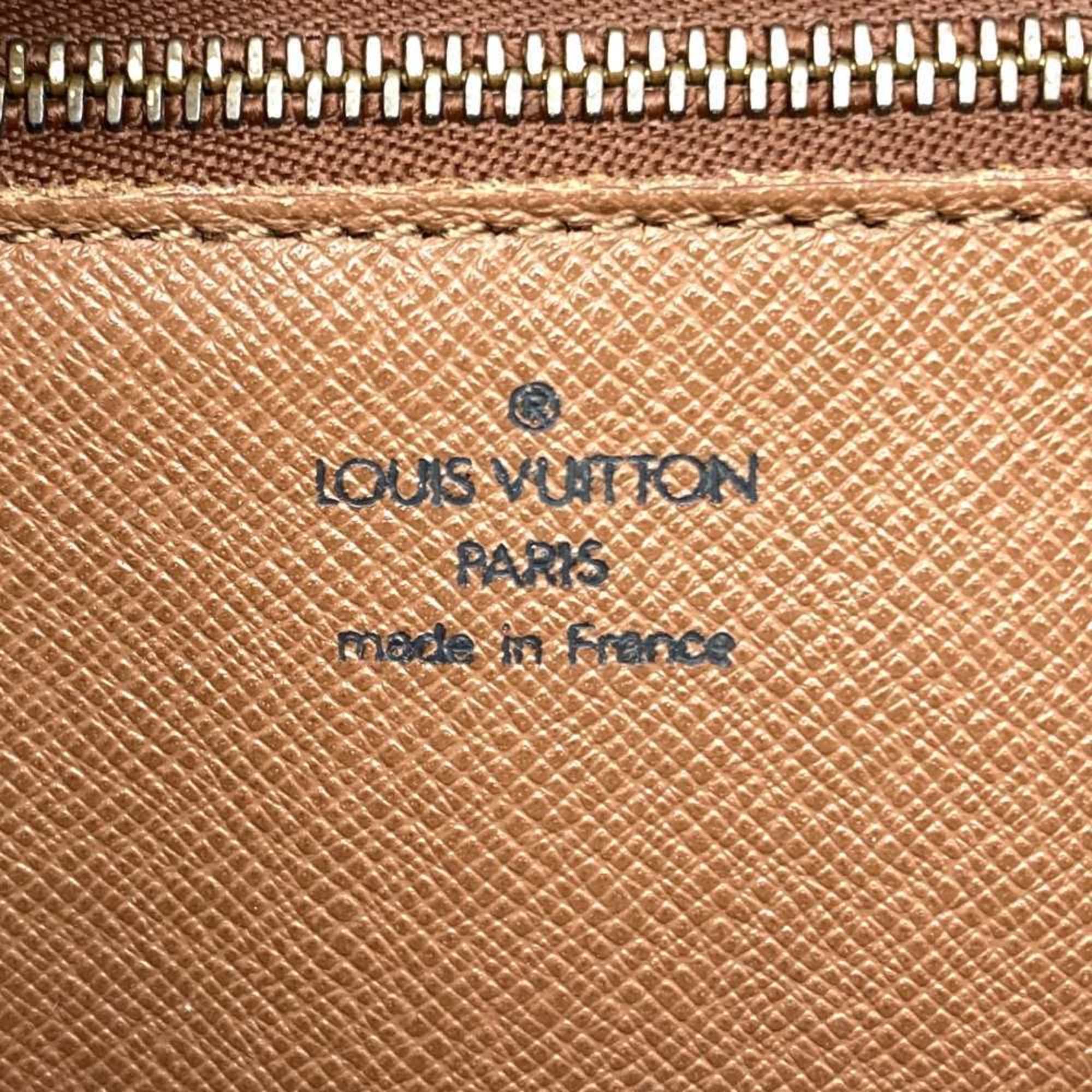 LOUIS VUITTON M51227 Jeune Fille Monogram Shoulder Bag Brown Women's