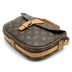 LOUIS VUITTON M51227 Jeune Fille Monogram Shoulder Bag Brown Women's