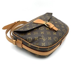 LOUIS VUITTON M51227 Jeune Fille Monogram Shoulder Bag Brown Women's