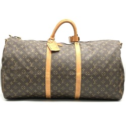 LOUIS VUITTON M41412 Keepall Bandouliere 60 Boston Bag Monogram Canvas Brown Women's