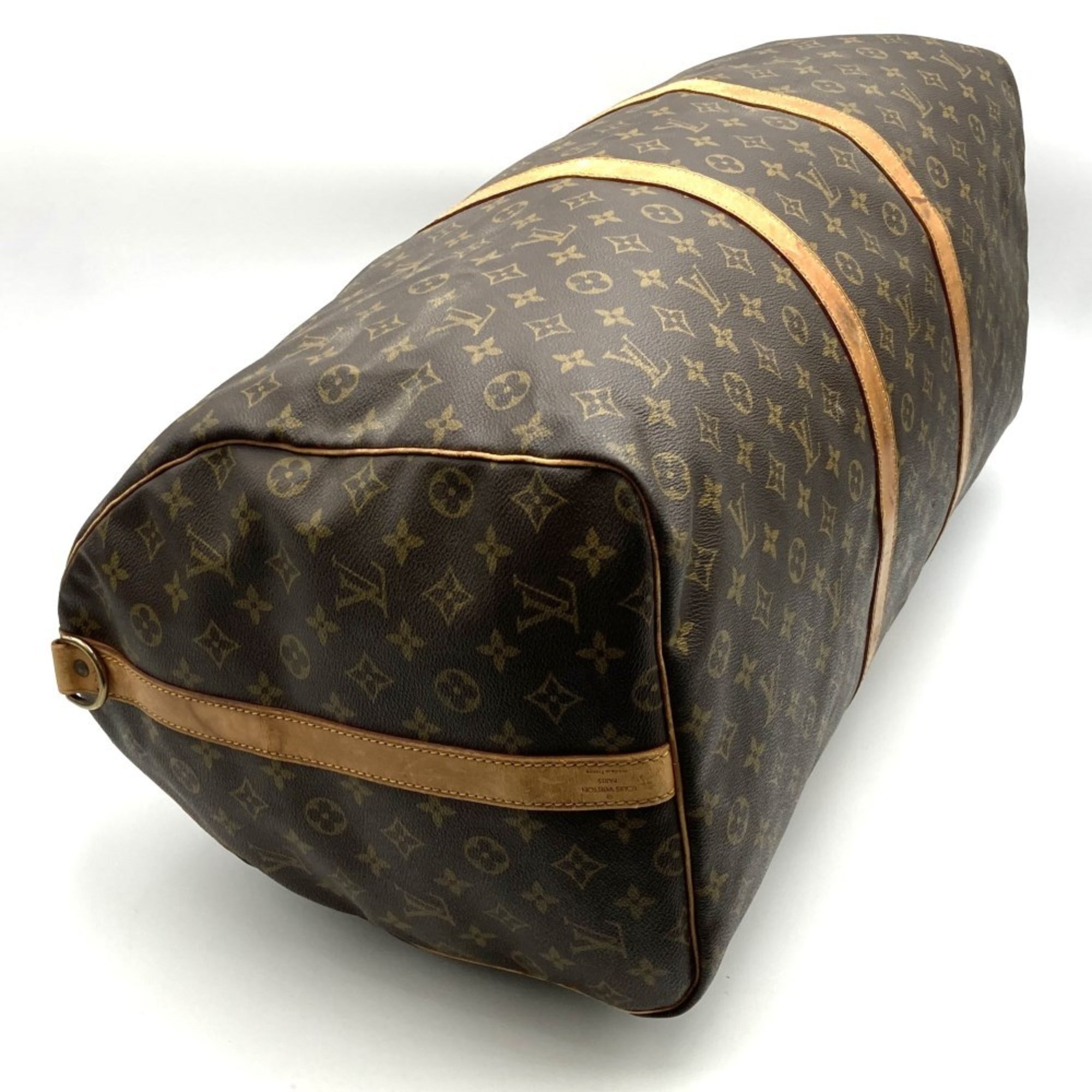 LOUIS VUITTON M41412 Keepall Bandouliere 60 Boston Bag Monogram Canvas Brown Women's