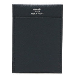 HERMES MC2 Gama Card Case, Business Holder, Pass Epsom Leather, Dark Navy, X Stamp