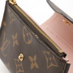 LOUIS VUITTON Louis Vuitton Monogram Portefeuille Victorine Tri-fold Wallet Rose Ballerine Pink M62360