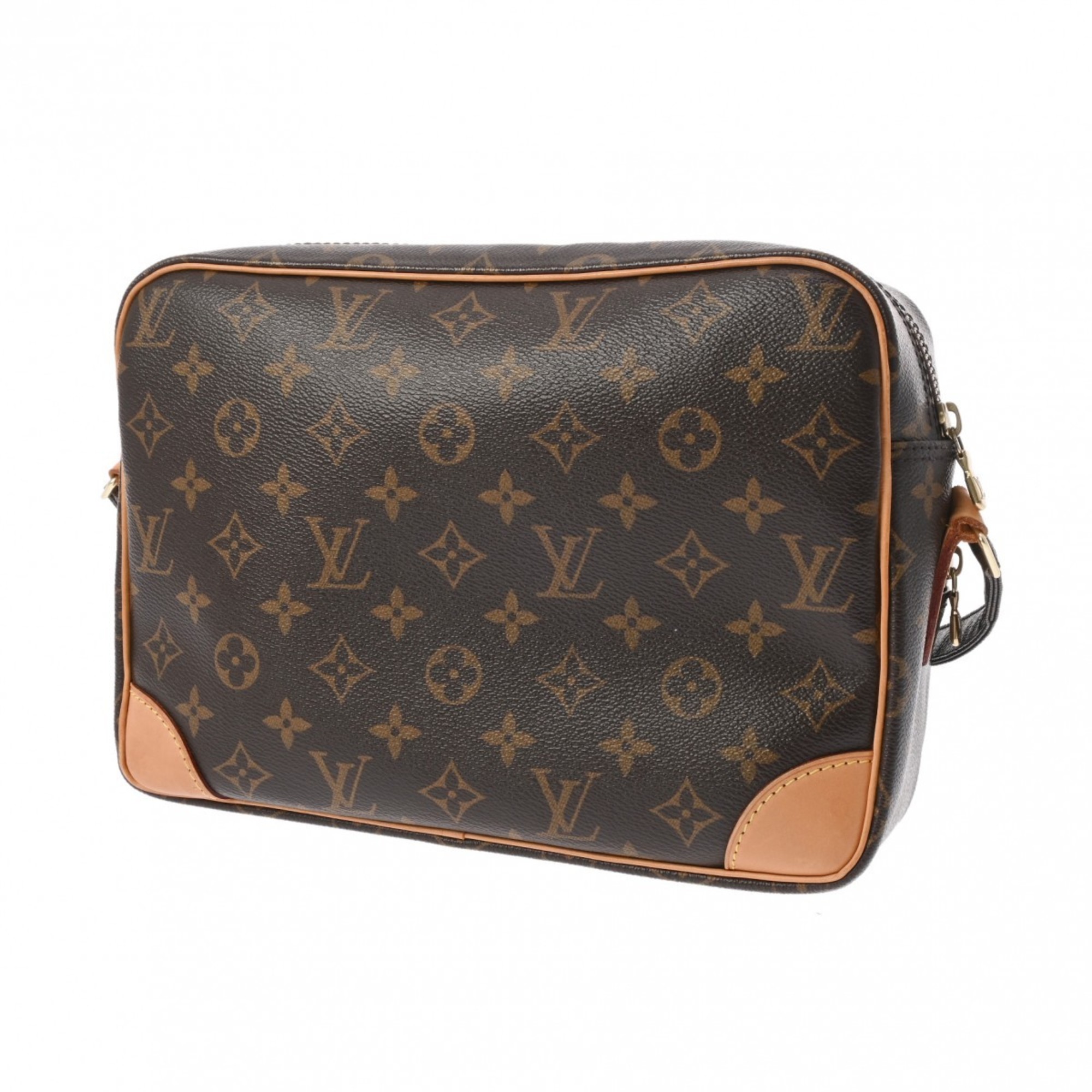 LOUIS VUITTON Louis Vuitton Monogram Nile Brown M45244 Unisex Canvas Shoulder Bag