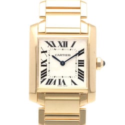 Cartier Tank Francaise MM Watch 18K 1821 Quartz Unisex CARTIER Overhauled