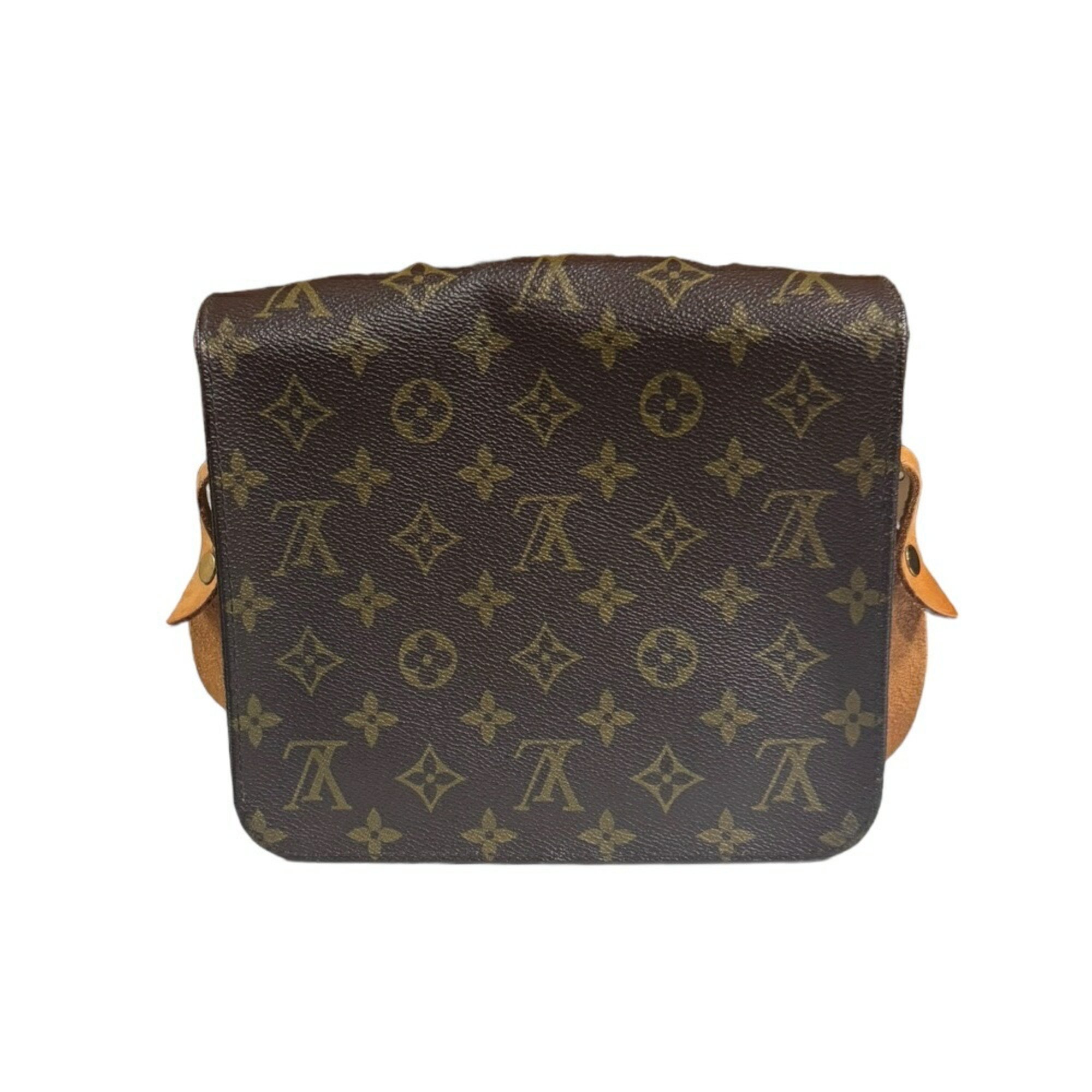 Louis Vuitton Cartesier 22 Monogram Shoulder Bag Canvas M51253 Brown Women's LOUIS VUITTON