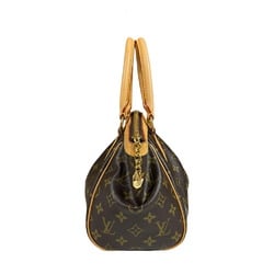 Louis Vuitton Tivoli PM Monogram Handbag Canvas M40143 Brown Women's LOUIS VUITTON