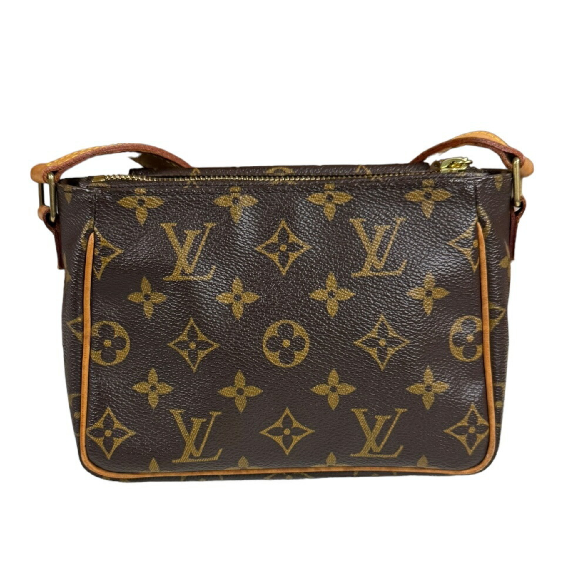 Louis Vuitton Vivacite PM Monogram Shoulder Bag Canvas M51165 Brown Women's LOUIS VUITTON