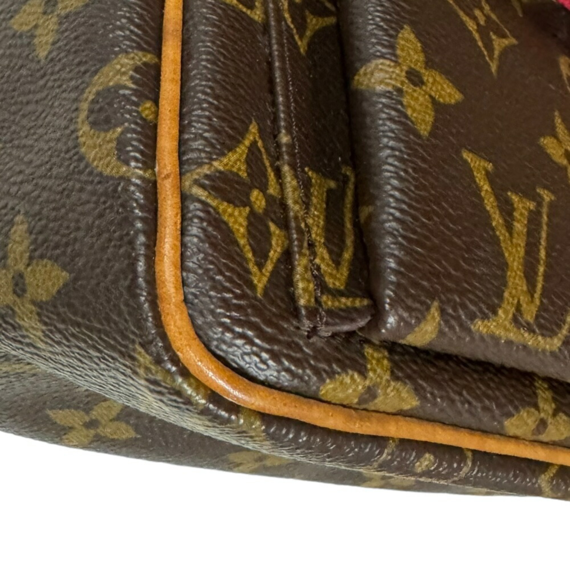 Louis Vuitton Vivacite PM Monogram Shoulder Bag Canvas M51165 Brown Women's LOUIS VUITTON