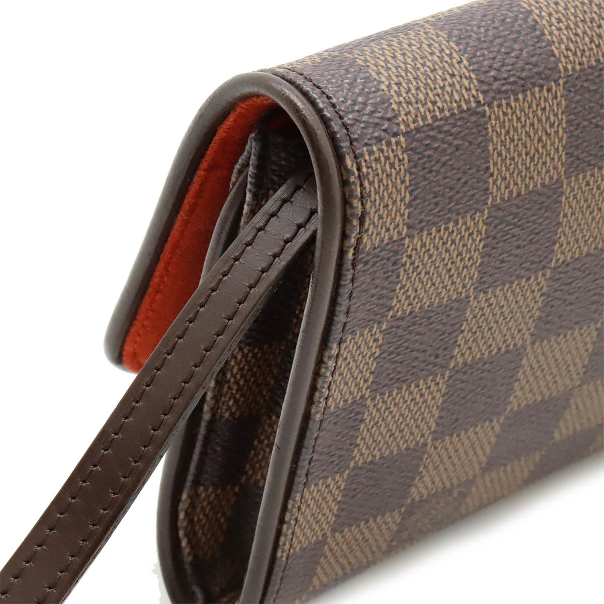 LOUIS VUITTON Damier Pochette Twin GM Shoulder Bag Clutch SP Order Item Special N51851