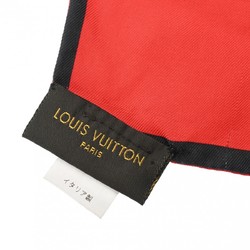 LOUIS VUITTON Louis Vuitton Bandeau Trunk Beige/Red Women's 100% Silk Scarf Muffler