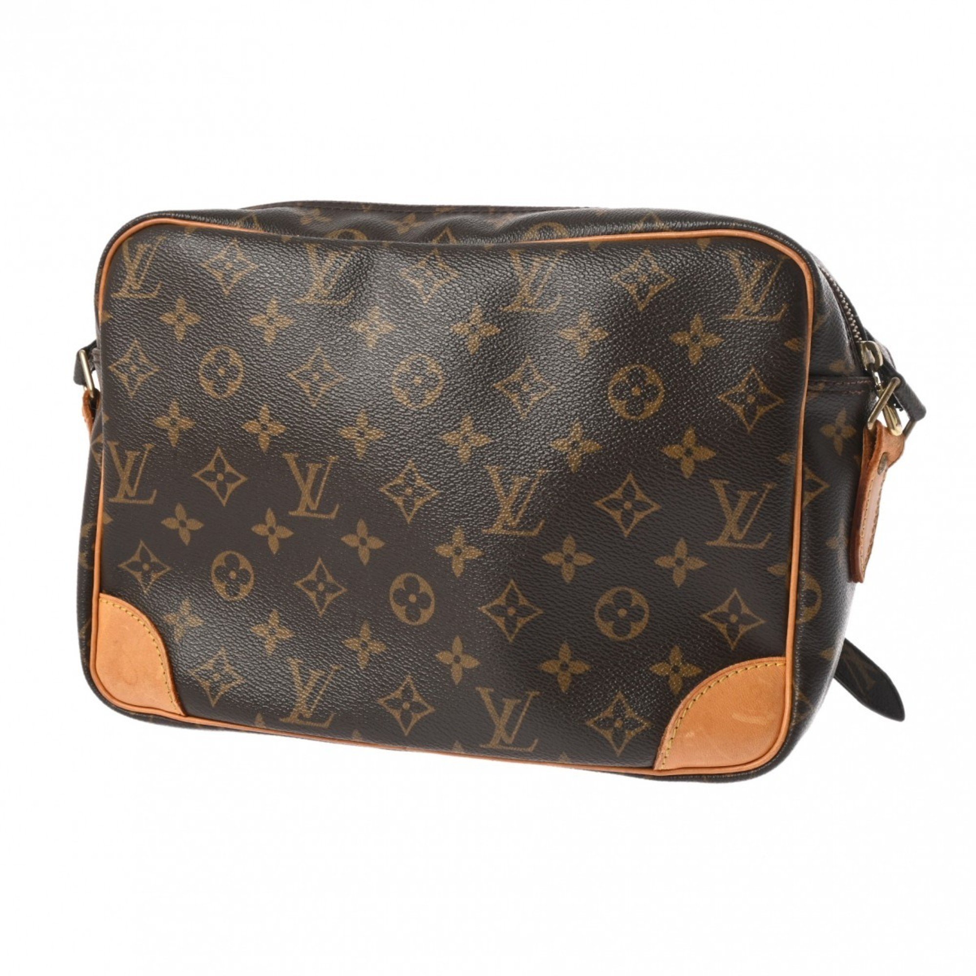 LOUIS VUITTON Louis Vuitton Monogram Nile Brown M45244 Unisex Canvas Shoulder Bag