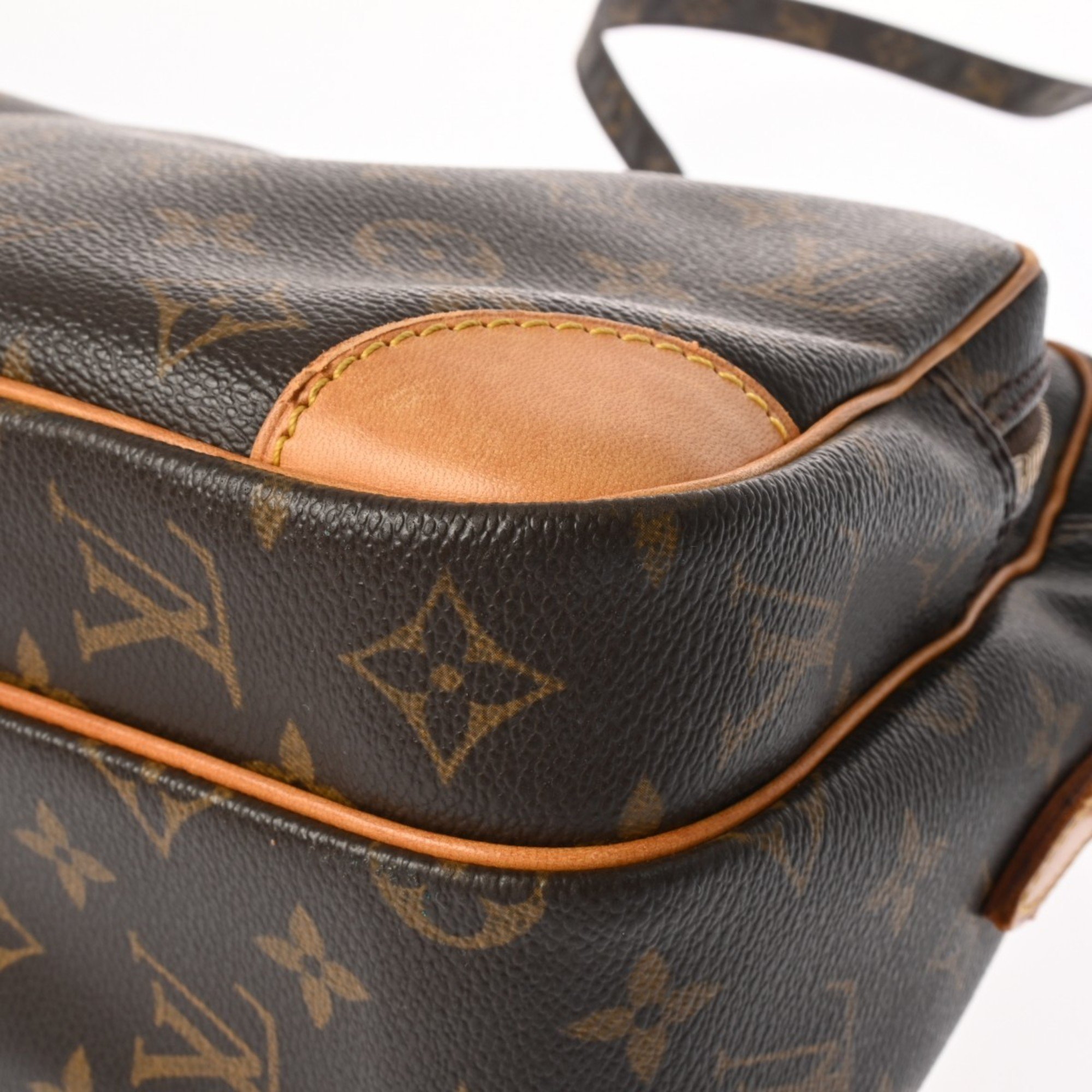 LOUIS VUITTON Louis Vuitton Monogram Nile Brown M45244 Unisex Canvas Shoulder Bag